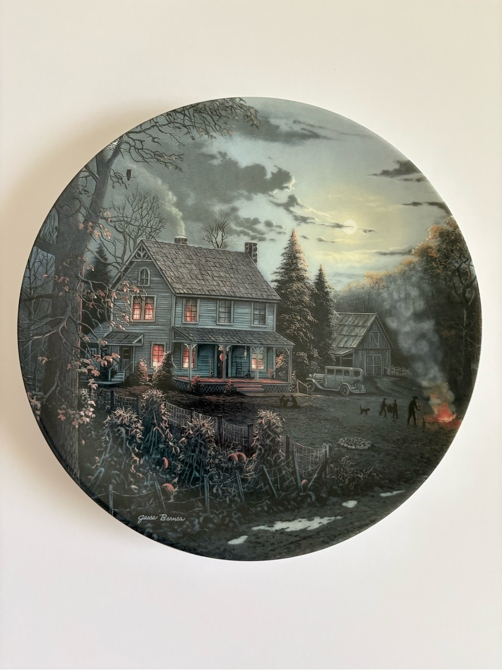 Vintage 1993 Bradford Exchange “October Radiance” Collector Plate #1 in Series